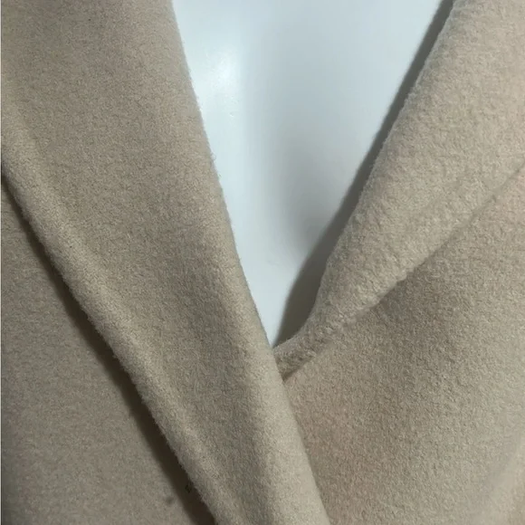 Rag & bone Thea Beige Wool Double-Breasted Coat Size Large - Picture 13 of 13